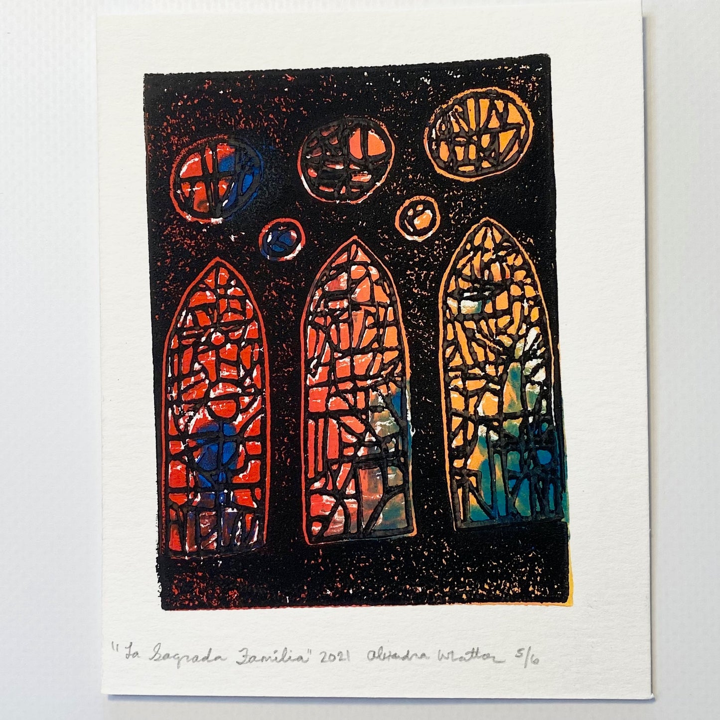 La Sagrada Familia - Relief Print Limited Series