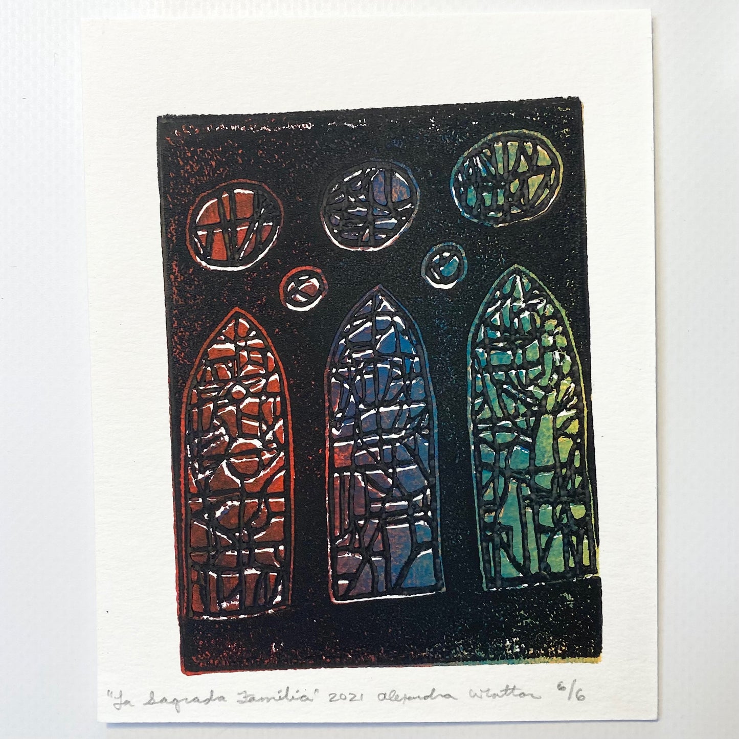 La Sagrada Familia - Relief Print Limited Series
