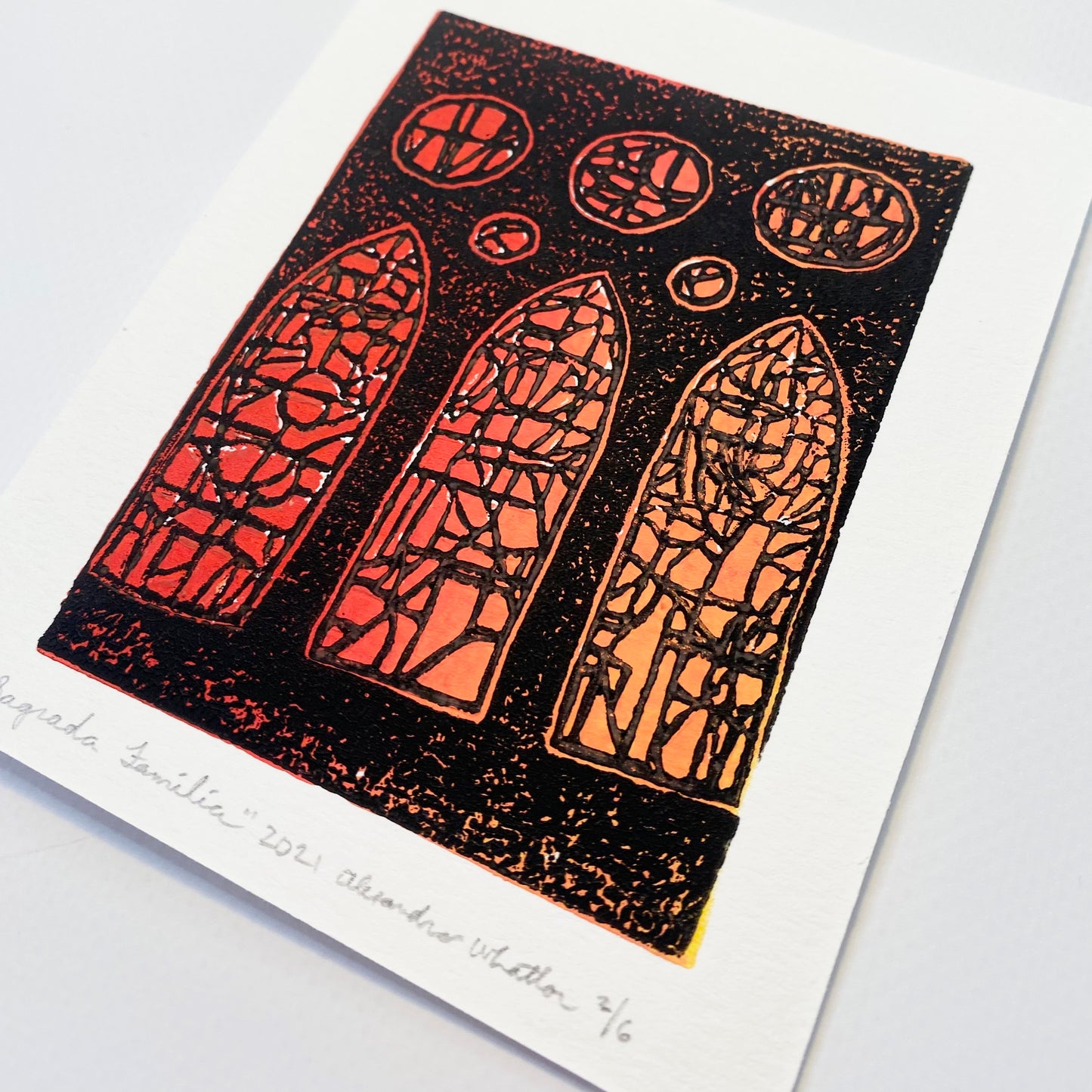 La Sagrada Familia - Relief Print Limited Series