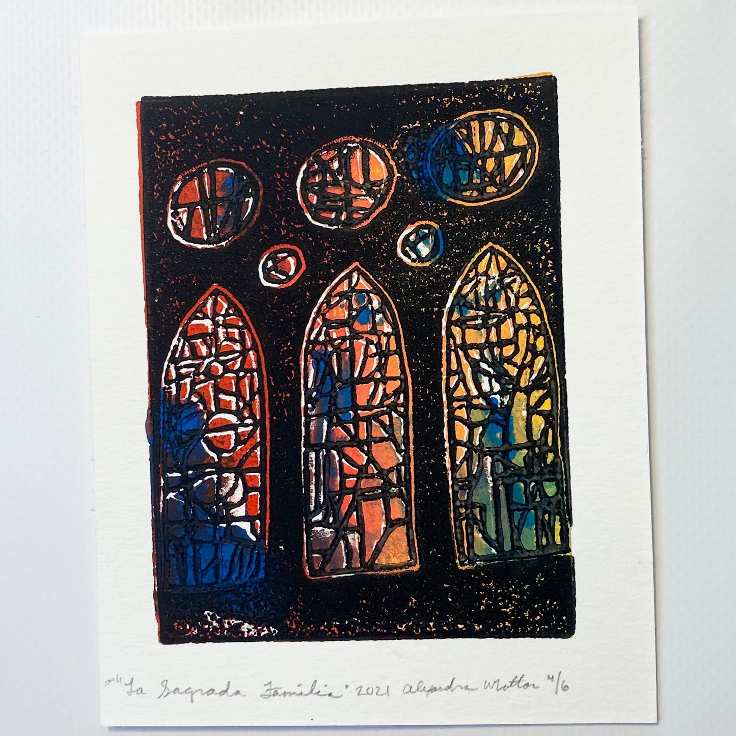 La Sagrada Familia - Relief Print Limited Series