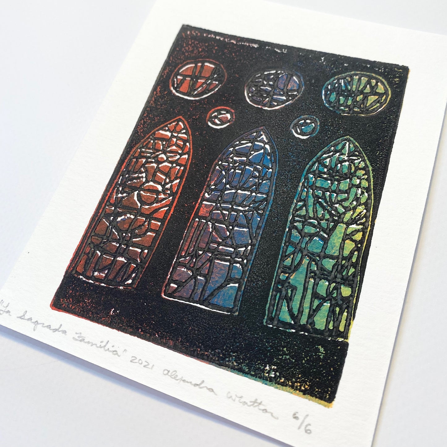 La Sagrada Familia - Relief Print Limited Series