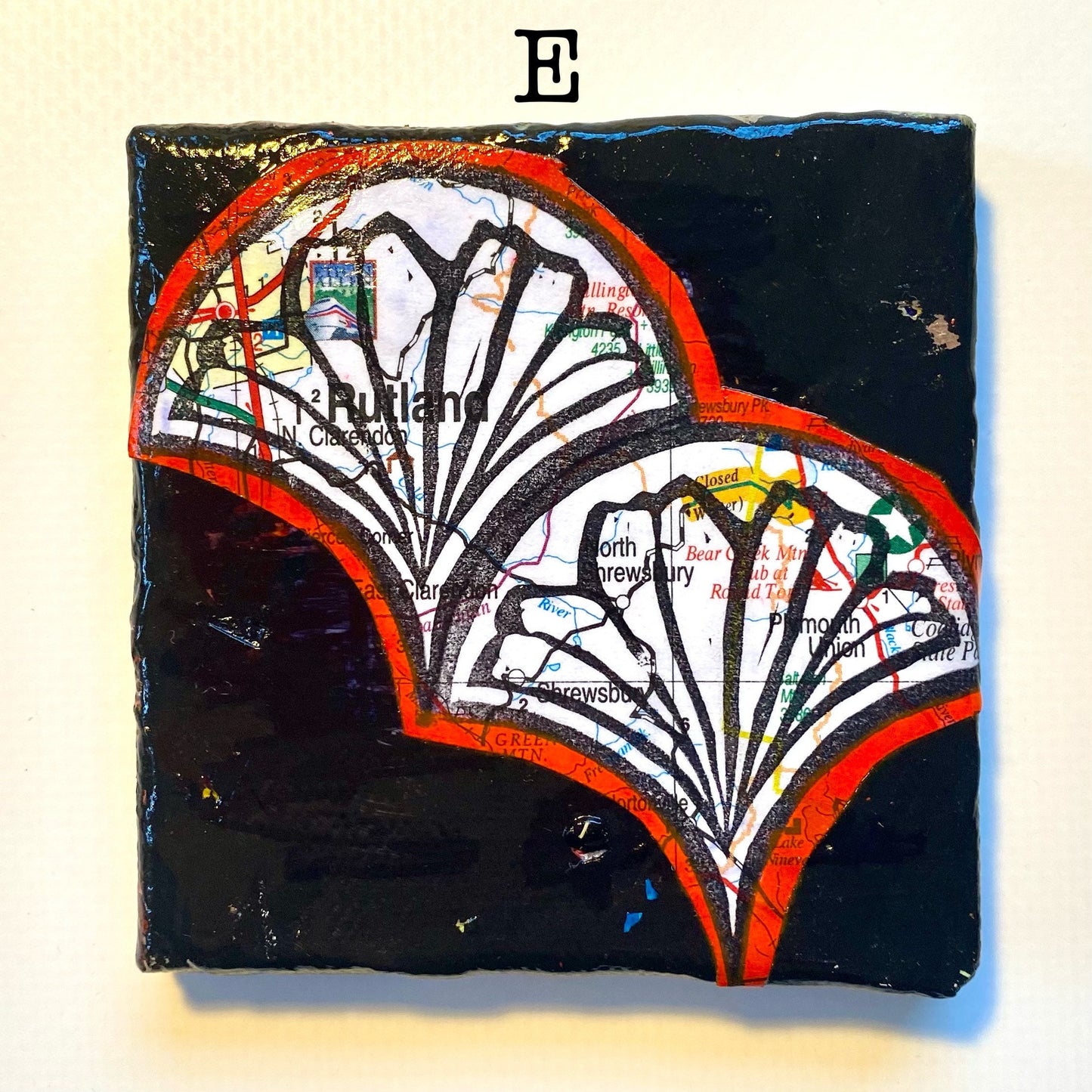 Mixed Media Fine Art and Hand-Printed Tiny Collages (2021)