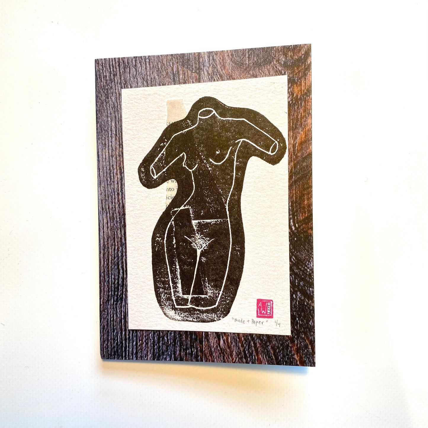 Nude News - Greeting Card