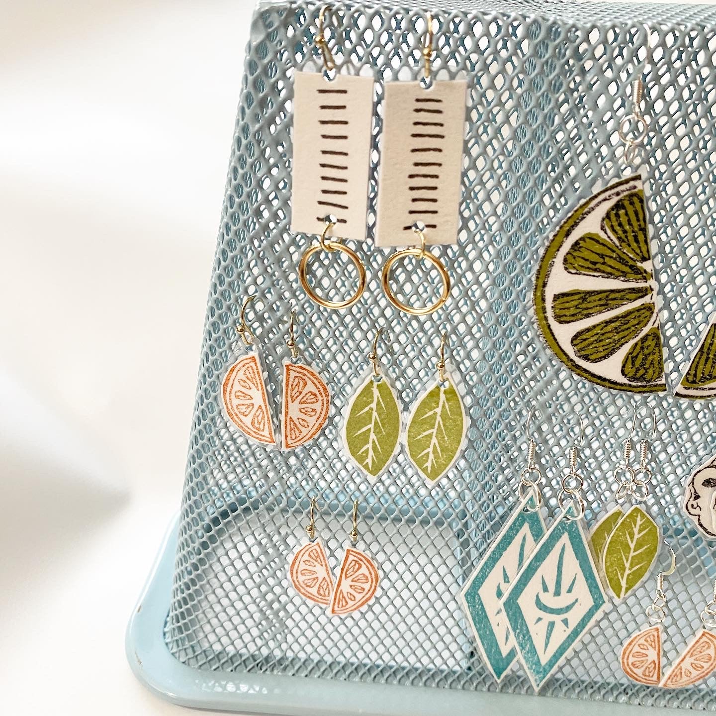 Mini Slice Earrings