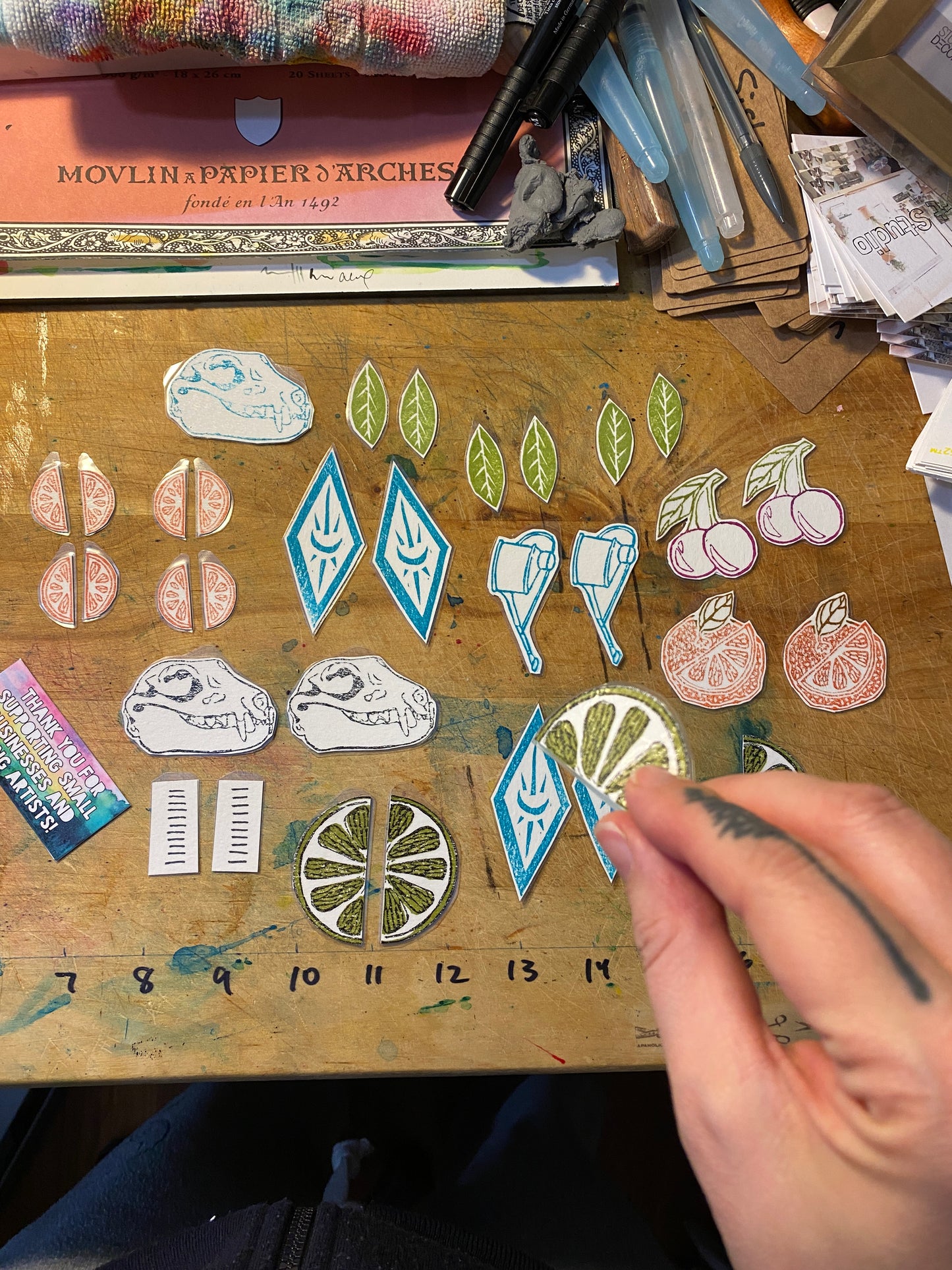 Earring Leaves