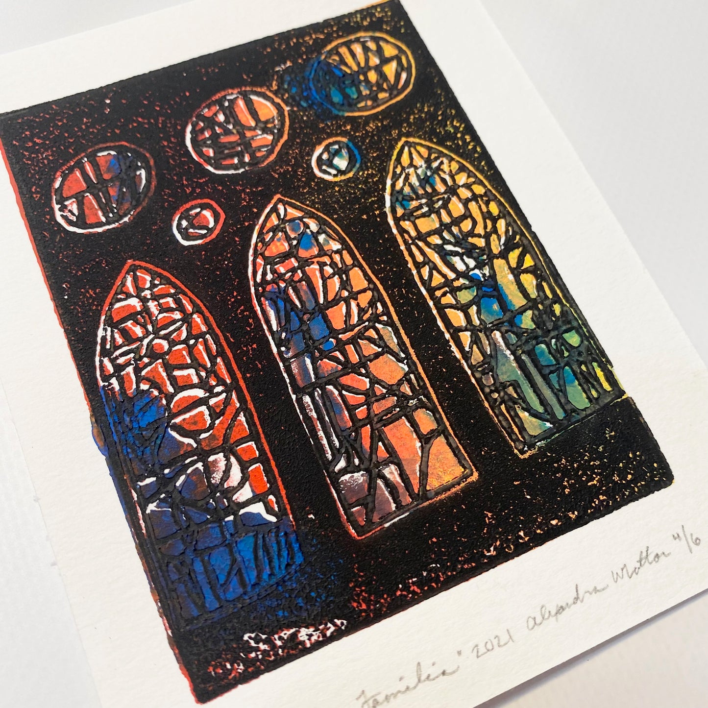 La Sagrada Familia - Relief Print Limited Series