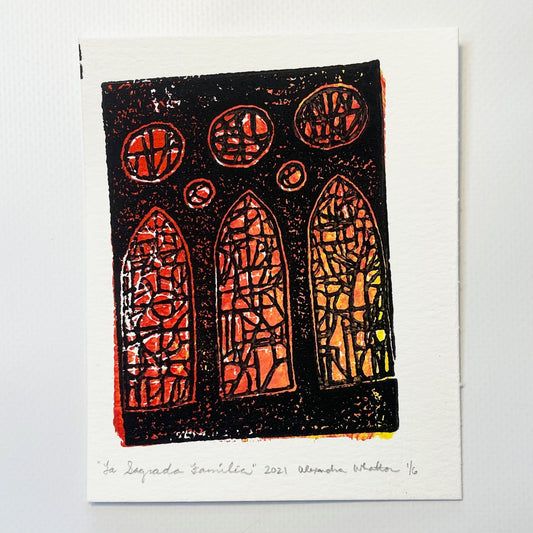 La Sagrada Familia - Relief Print Limited Series