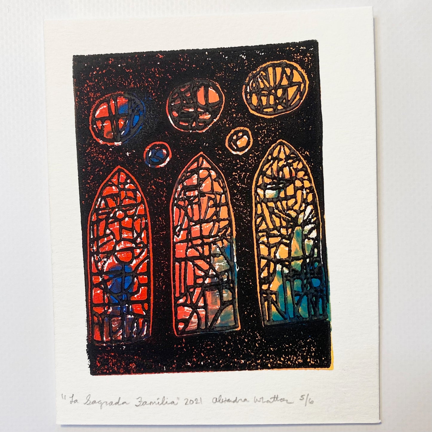 La Sagrada Familia - Relief Print Limited Series