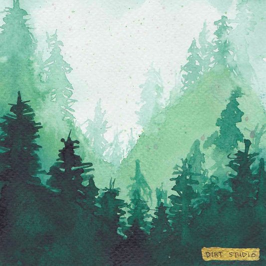 Forest Fog Prints