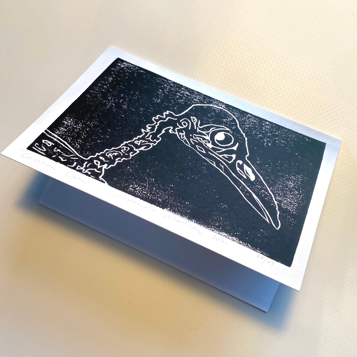 Carrion Crow Greeting Card