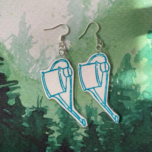 Watering Can Earrings