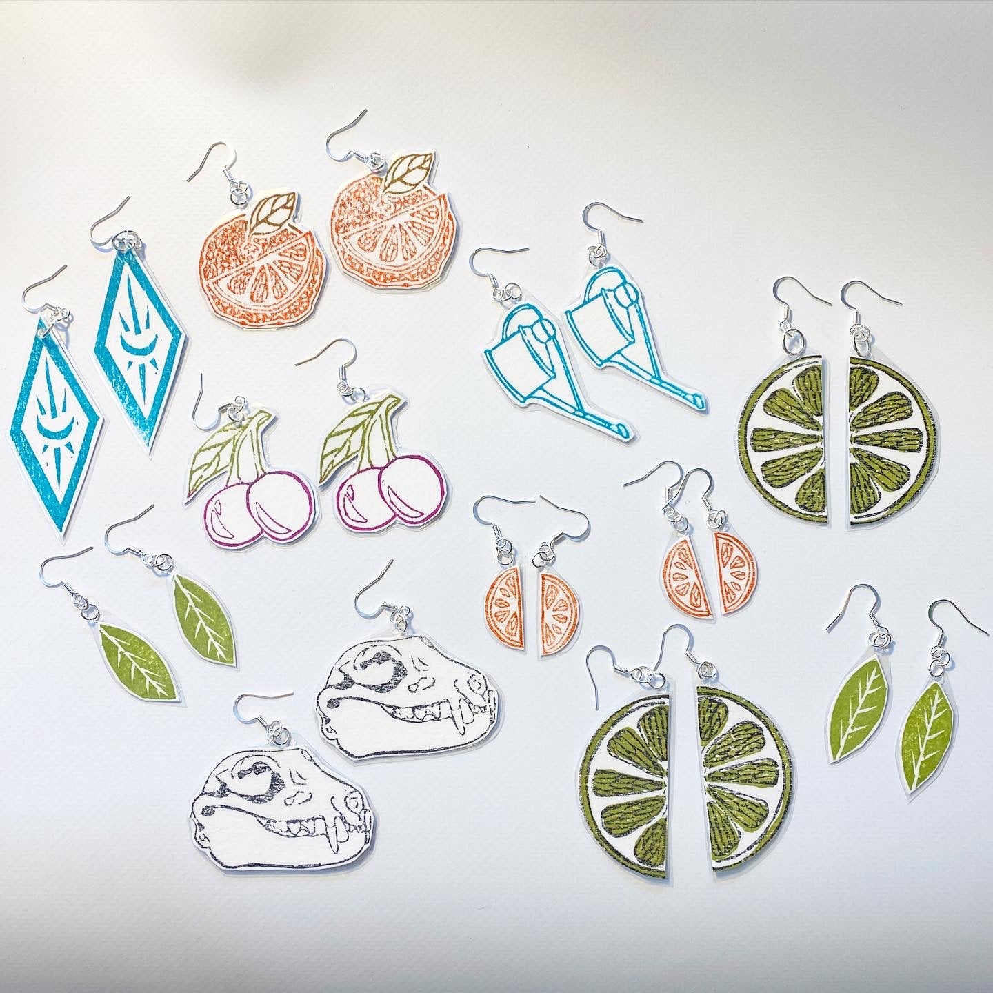 Mini Slice Earrings