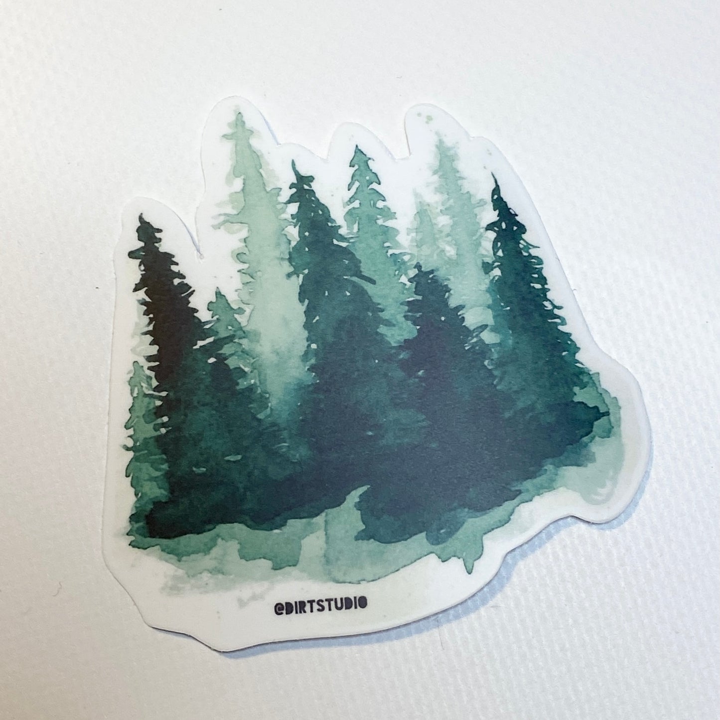 Tree Circle - Die Cut Stickers