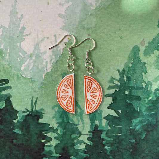 Mini Slice Earrings